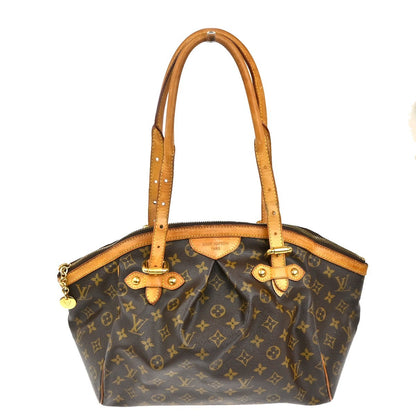 Louis Vuitton Tivoli Handbag Monogram Canvas, BROWN, CANVAS, Shoulder bag