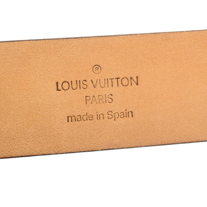 Louis Vuitton Ceinture Carre Belt Monogram Canvas, BROWN, CANVAS, Belts