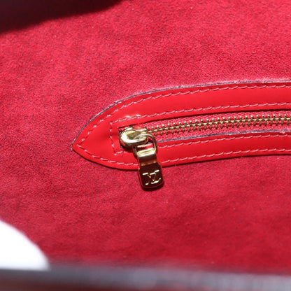 Louis Vuitton Lussac Handbag Epi Leather, RED, LEATHER, Shoulder bag