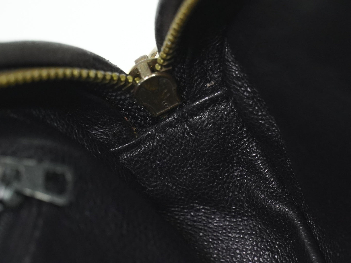 Chanel Vintage Diamond CC Tassel Clutch Quilted Lambskin, BLACK, LEATHER, Clutche & pouche