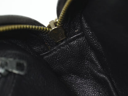 Chanel Vintage Diamond CC Tassel Clutch Quilted Lambskin, BLACK, LEATHER, Clutche & pouche