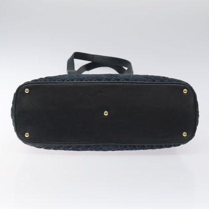 Bally Vintage Shoulder Bag Leather, NAVY, LEATHER, Shoulder bag