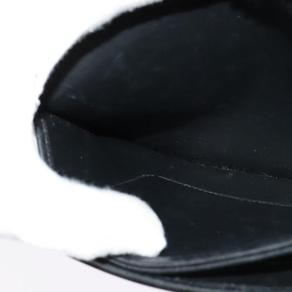 Christian Dior Vintage Honeycomb chain Canvas, BLACK, CANVAS, Handbag