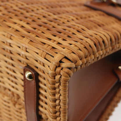 Salvatore Ferragamo Gancini mini handbag Wood, BEIGE, WOOD, Handbag