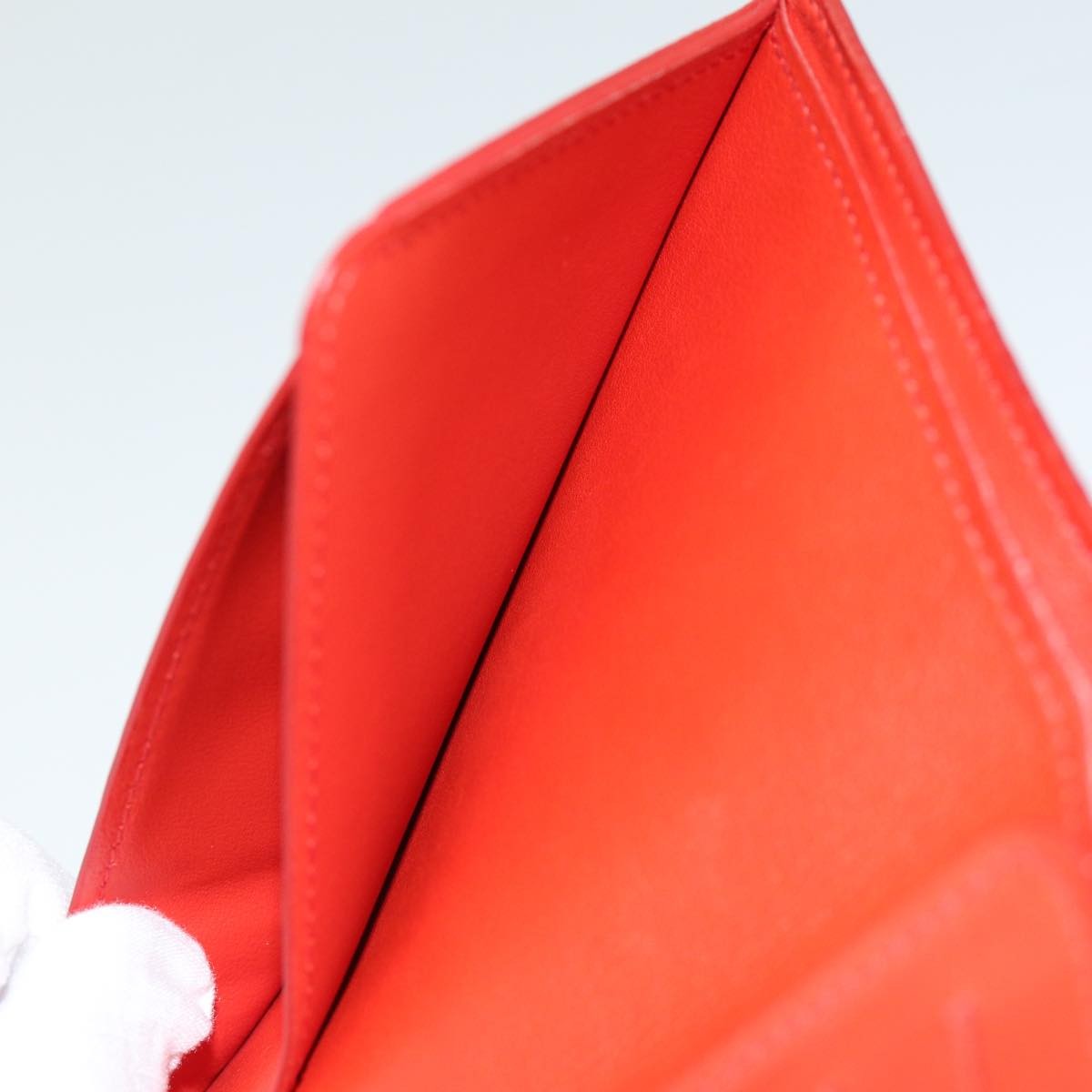 Louis Vuitton Infini Organiser Leather, Red, Leather, Wallet