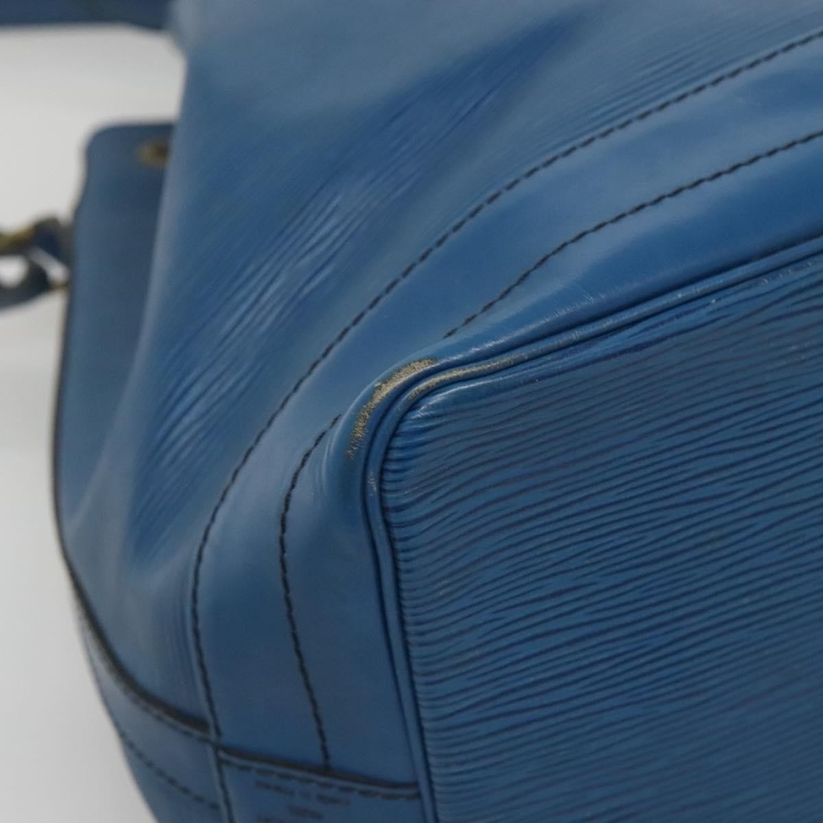 Louis Vuitton Noe Handbag Epi leather, BLUE, LEATHER, Handbag