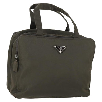 Prada Vintage Handbag Tessuto, KHAKI, NYLON, Handbag