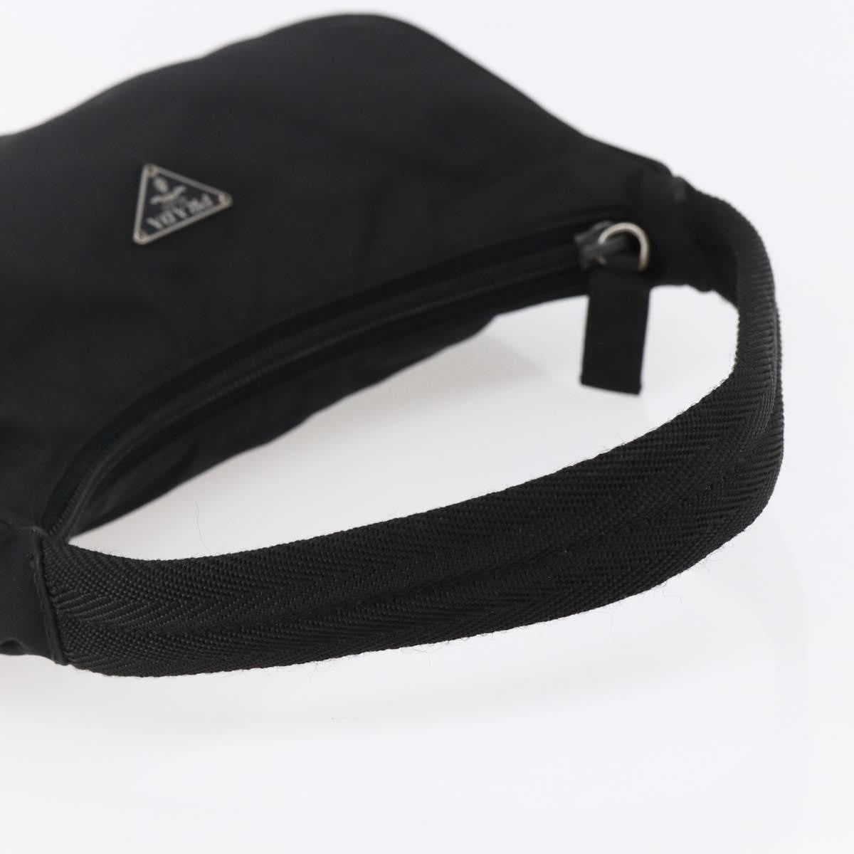 Prada Hobo Tessuto, BLACK, NYLON, Handbag
