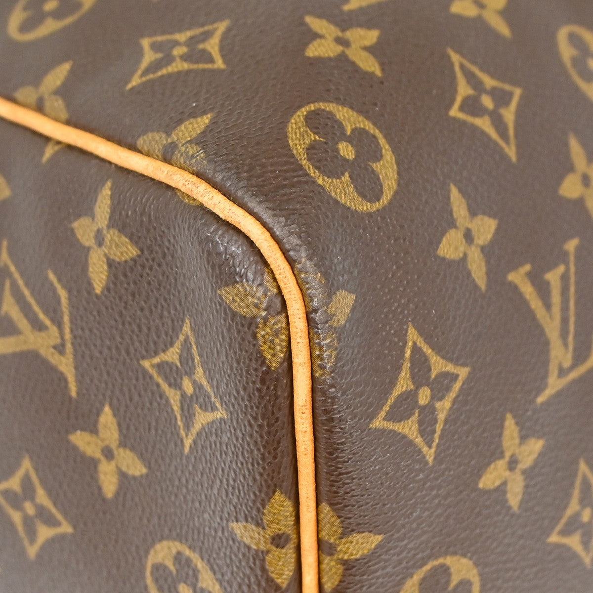 Louis Vuitton Keepall Bag Monogram Canvas, Brown, Canvas, Travel Bag