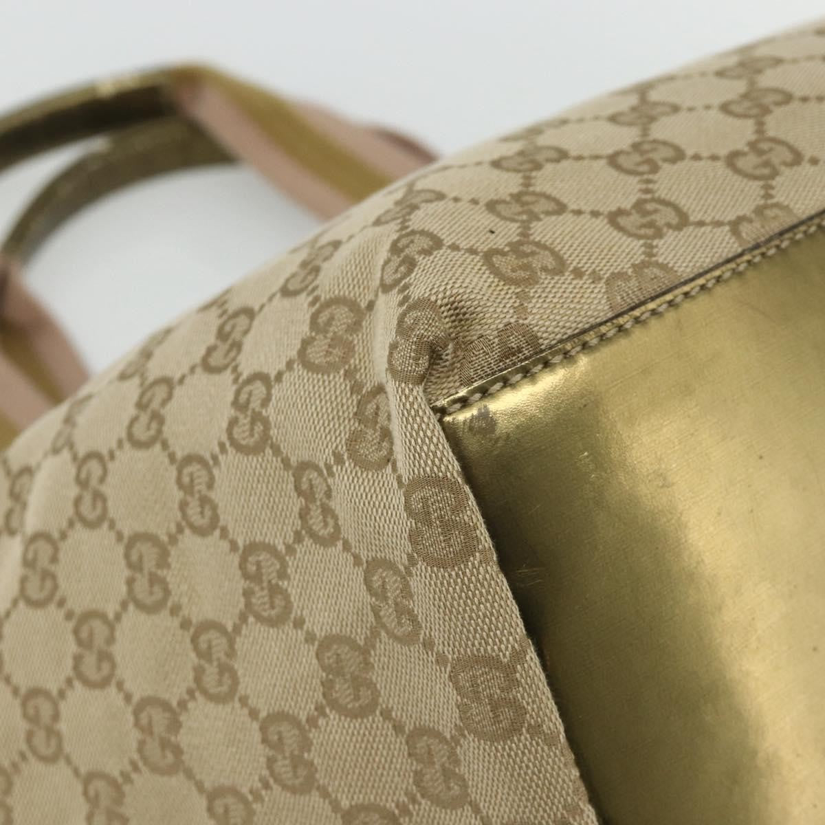 Gucci Web Zip Tote GG Canvas, Beige, Canvas, Tote Bag