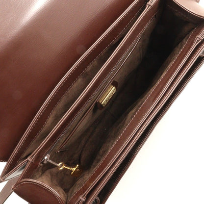 Gucci Old Gucci shoulder bag Suede and Leather, BROWN, LEATHER, Shoulder bag