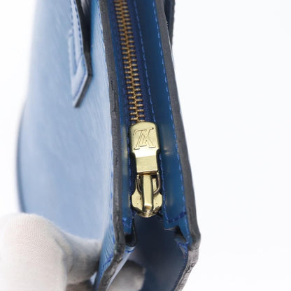 Louis Vuitton Saint Jacques Handbag Epi Leather, BLUE, LEATHER, Handbag