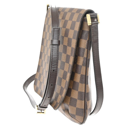 Louis Vuitton Musette Salsa Handbag Damier Canvas, BROWN, CANVAS, Shoulder bag