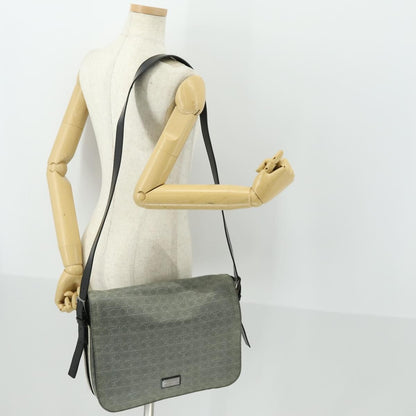 Salvatore Ferragamo Gancini Flap Shoulder Bag PVC, GRAY, PVC, Shoulder bag