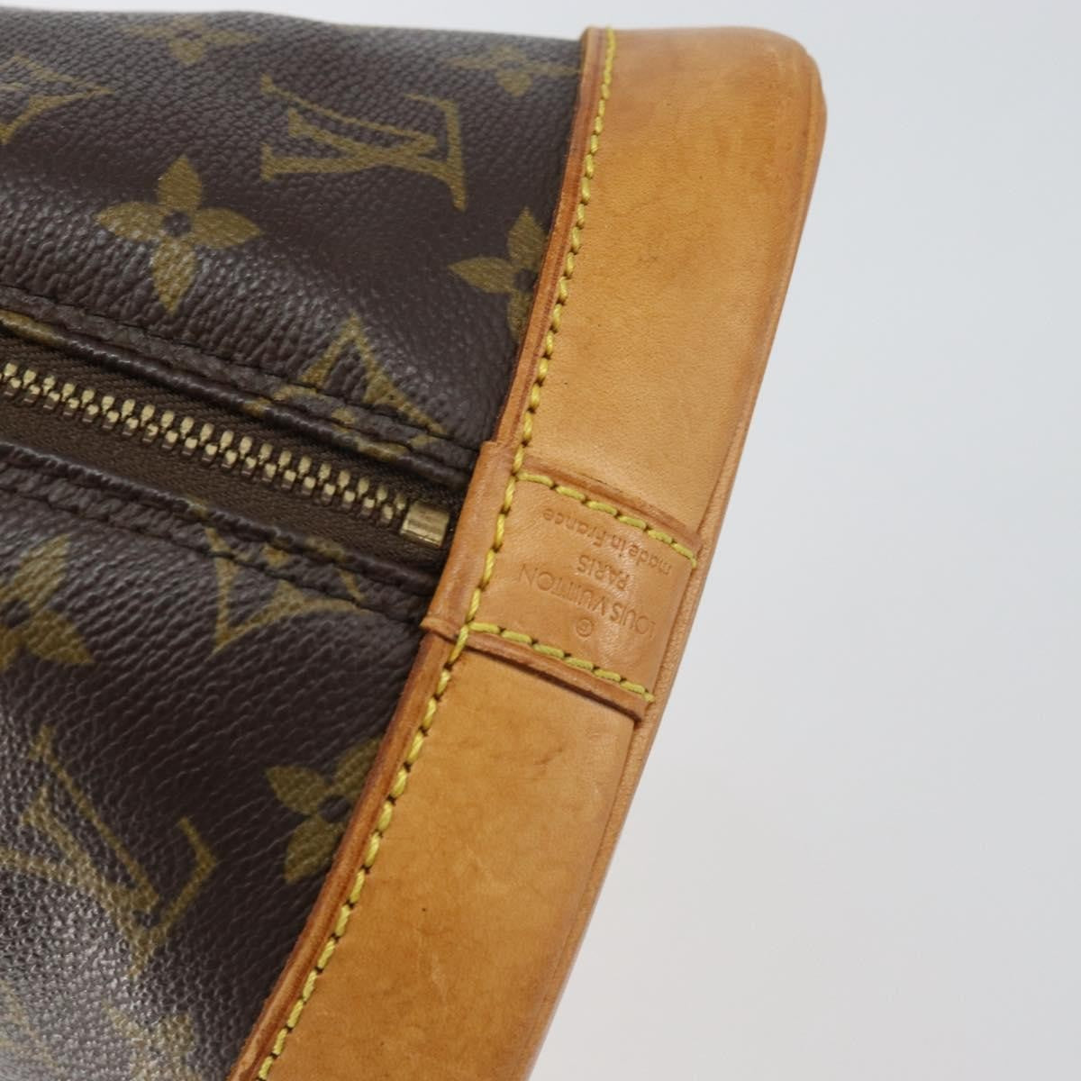 Louis Vuitton Alma Handbag Monogram Canvas, BROWN, CANVAS, Handbag