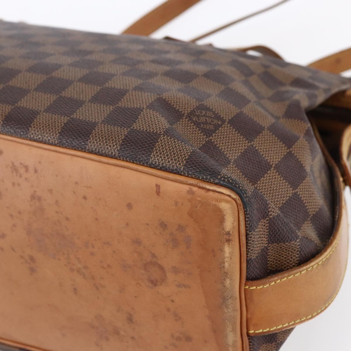 Louis Vuitton Chelsea Handbag Centenaire Damier, BROWN, CANVAS, Tote bag