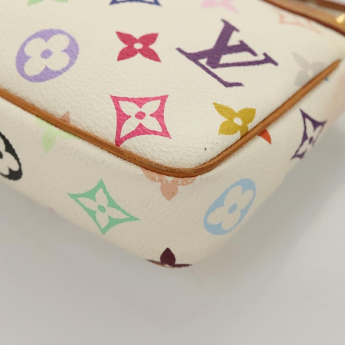 Louis Vuitton Pochette Accessoires Monogram Multicolor, MULTICOLOUR, CANVAS, Clutche & pouche