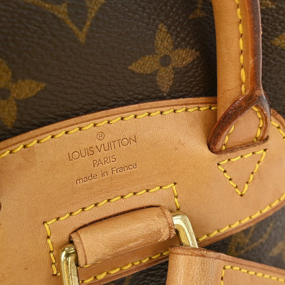 Louis Vuitton Montsouris Backpack Monogram Canvas, BROWN, CANVAS, Backpack