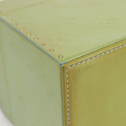 Louis Vuitton Bleecker Box Bag Monogram Vernis, GREEN, PATENT_LEATHER, Clutche & pouche