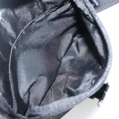Prada Buckle Messenger Bag Tessuto, BLACK, NYLON, Crossbody bag