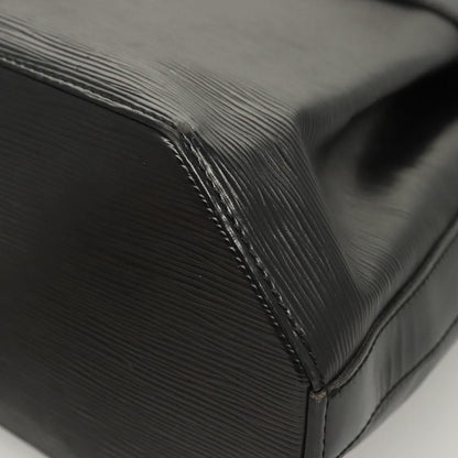 Louis Vuitton Vintage Sac d'Epaule Handbag Epi Leather, BLACK, LEATHER, Handbag