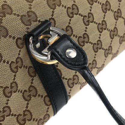 Gucci Twins Boston Bag GG Canvas, BEIGE, CANVAS, Handbag