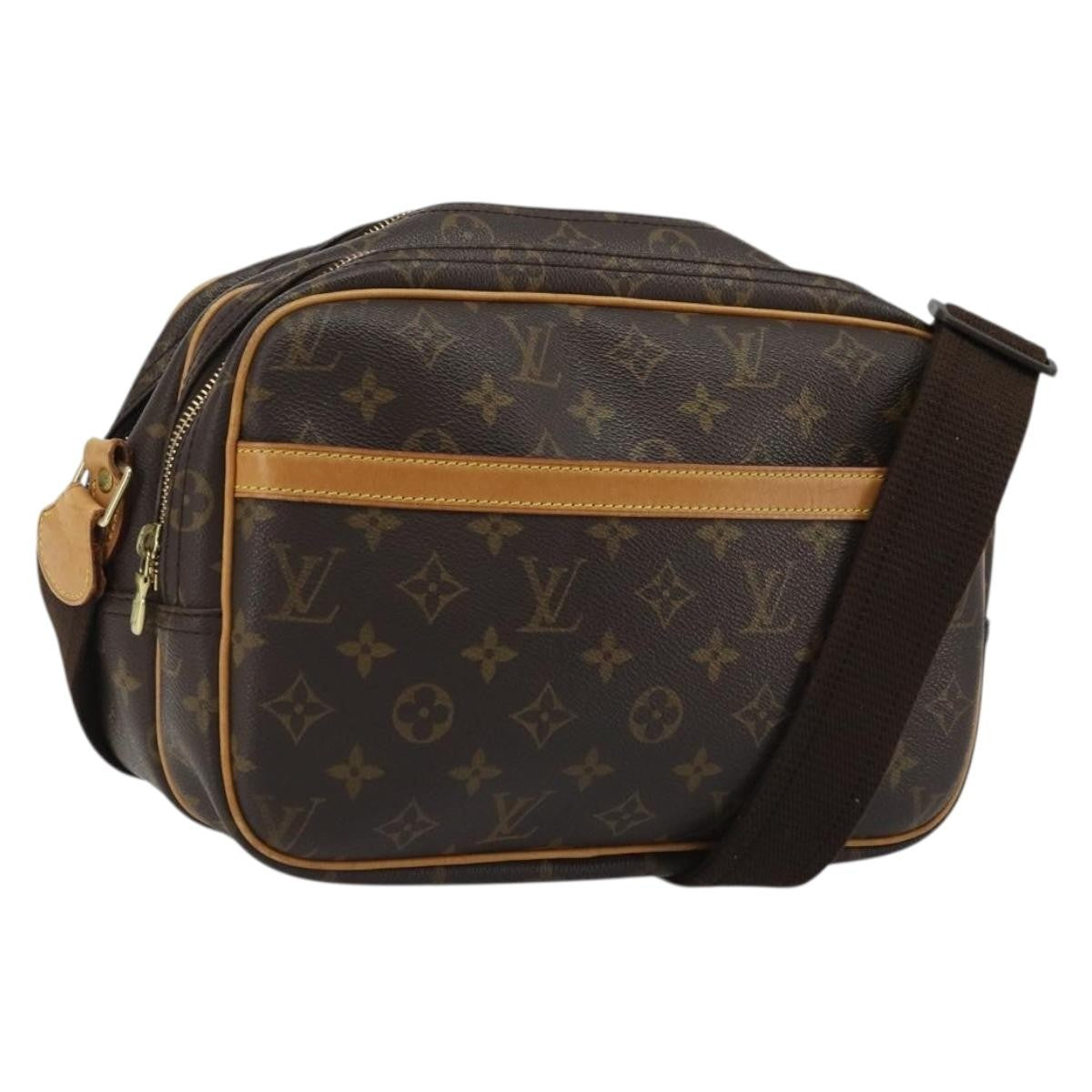 Louis Vuitton Reporter Bag Monogram Canvas, Brown, Canvas, Shoulder Bag