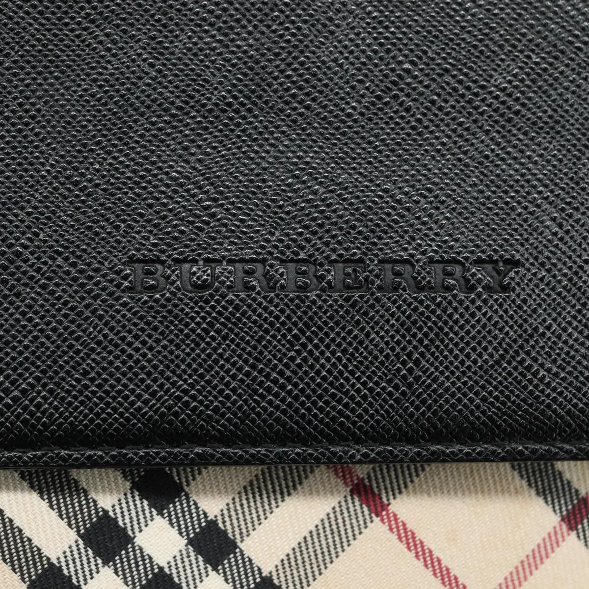 Burberry Nova check Shoulder bag Canvas, BEIGE, CANVAS, Shoulder bag