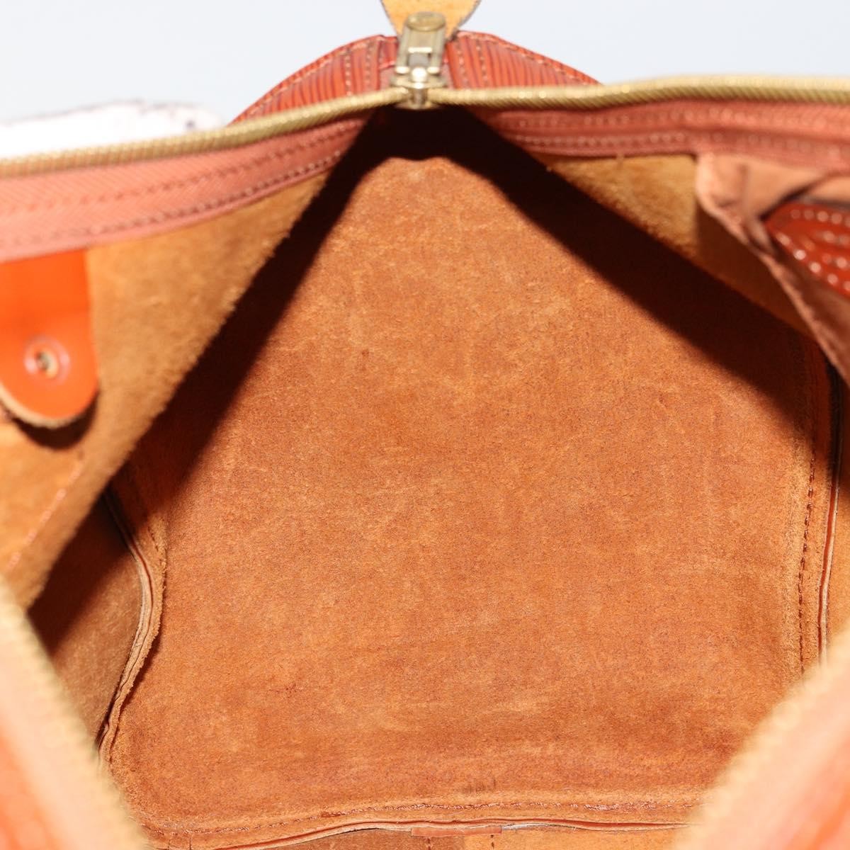 Louis Vuitton Speedy Handbag Epi Leather, Brown, Leather, Handbag