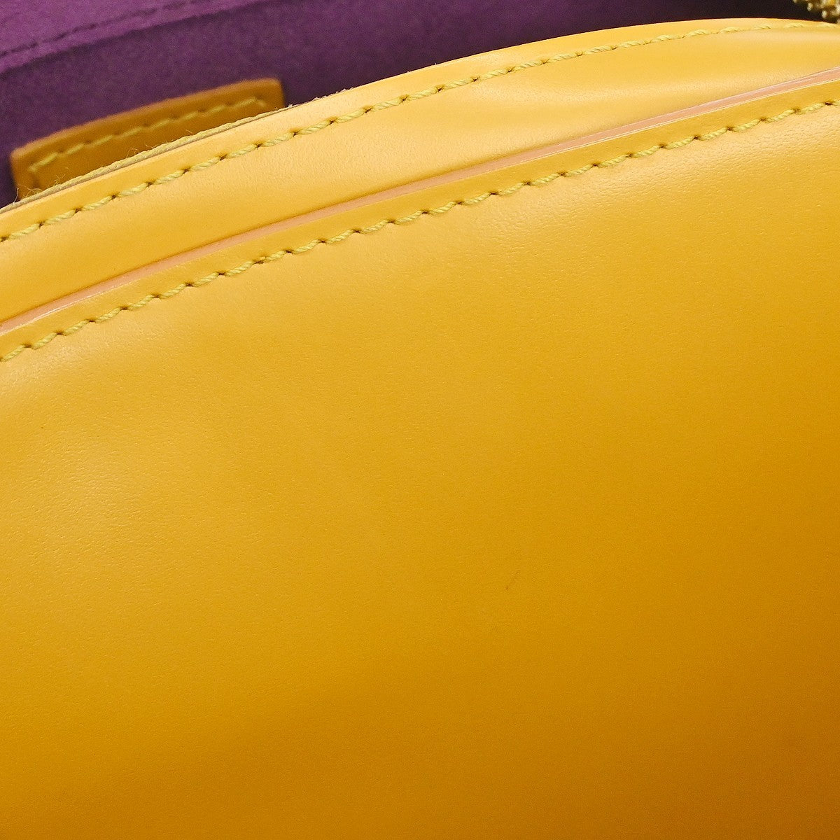 Louis Vuitton Pont Neuf Handbag Epi Leather, Yellow, Leather, Handbag