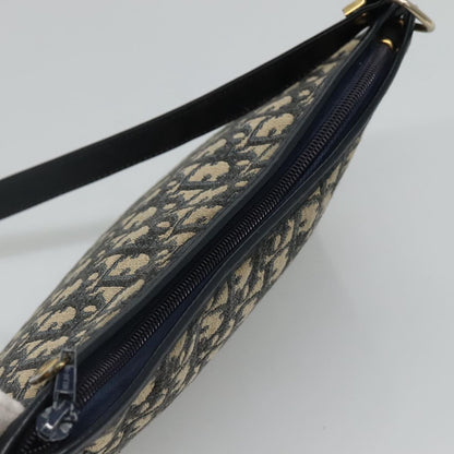 Christian Dior Vintage CD trotter Shoulder bag Canvas, NAVY, CANVAS, Shoulder bag