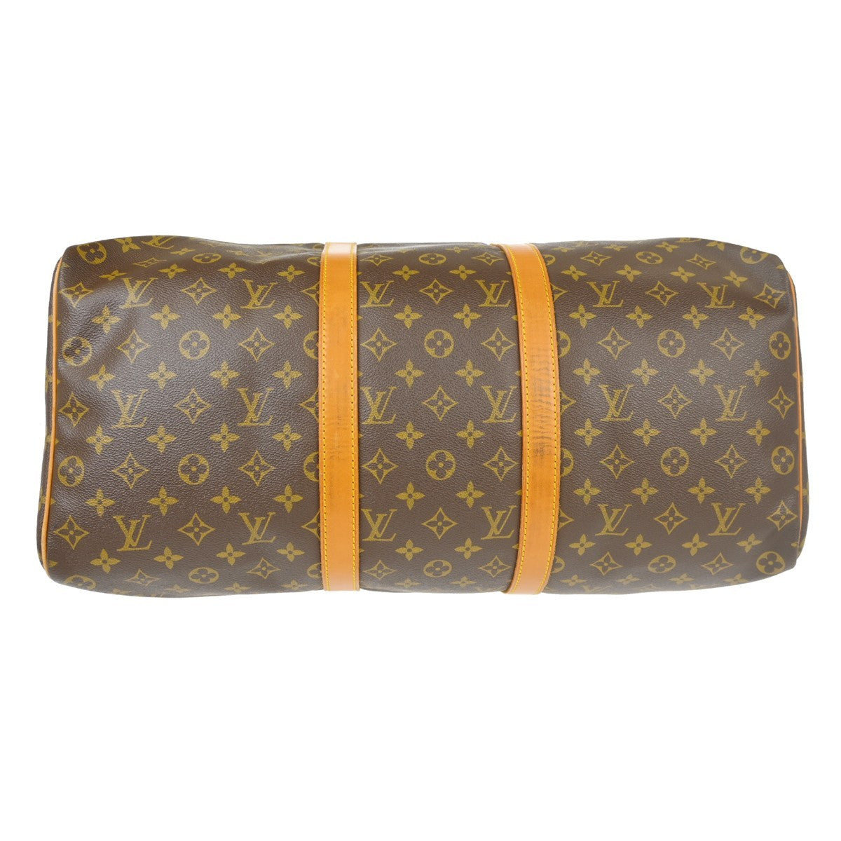Louis Vuitton Keepall Bag Monogram Canvas, Brown, Canvas, Travel Bag