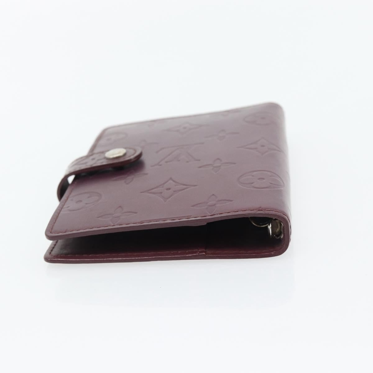 Louis Vuitton Agenda Cover Monogram Canvas, Purple, Canvas, Clutch