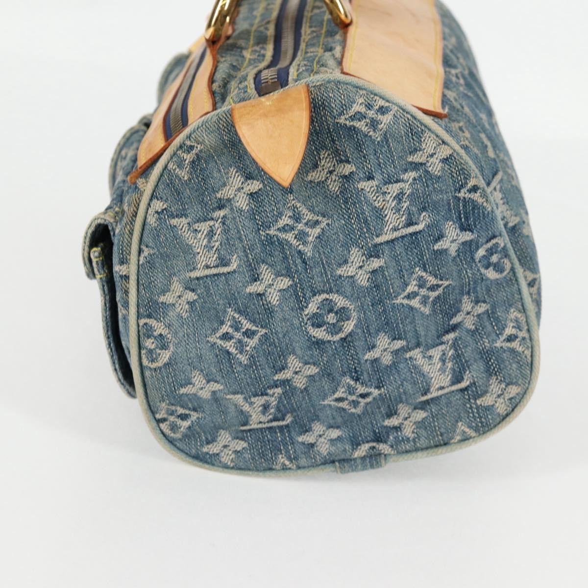 Louis Vuitton Neo Speedy Bag Denim, BLUE, DENIM_JEANS, Handbag