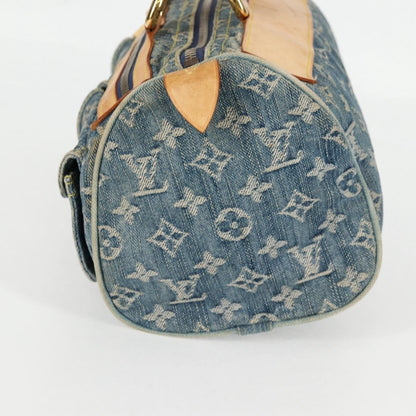 Louis Vuitton Neo Speedy Bag Denim, BLUE, DENIM_JEANS, Handbag
