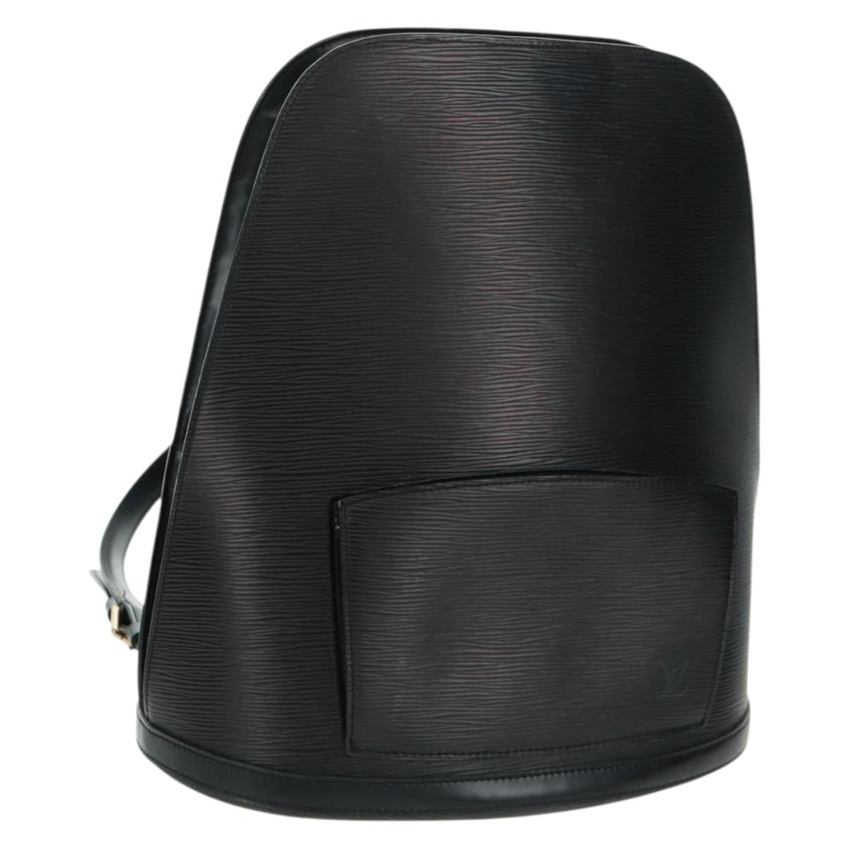 Louis Vuitton Gobelins Backpack Epi Leather, BLACK, LEATHER, Backpack