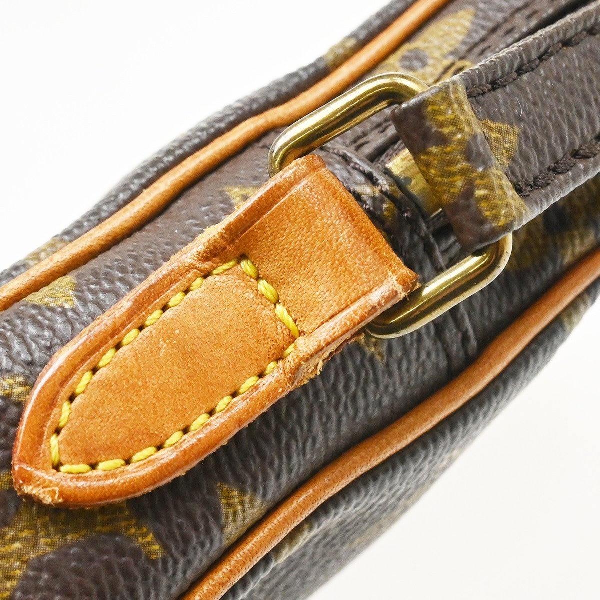 Louis Vuitton Danube Handbag Monogram Canvas, Brown, Canvas, Shoulder Bag