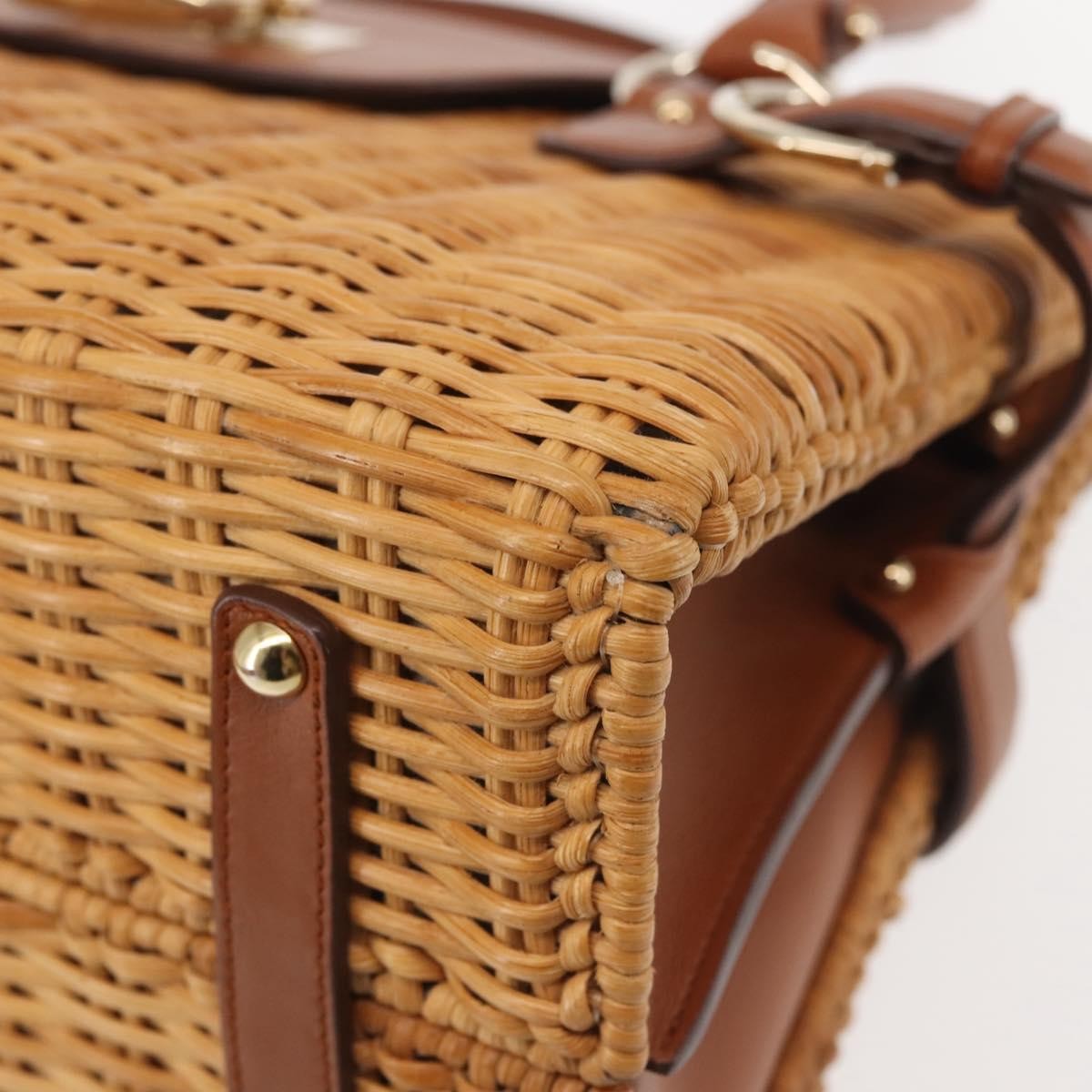Salvatore Ferragamo Gancini mini handbag Wood, BEIGE, WOOD, Handbag