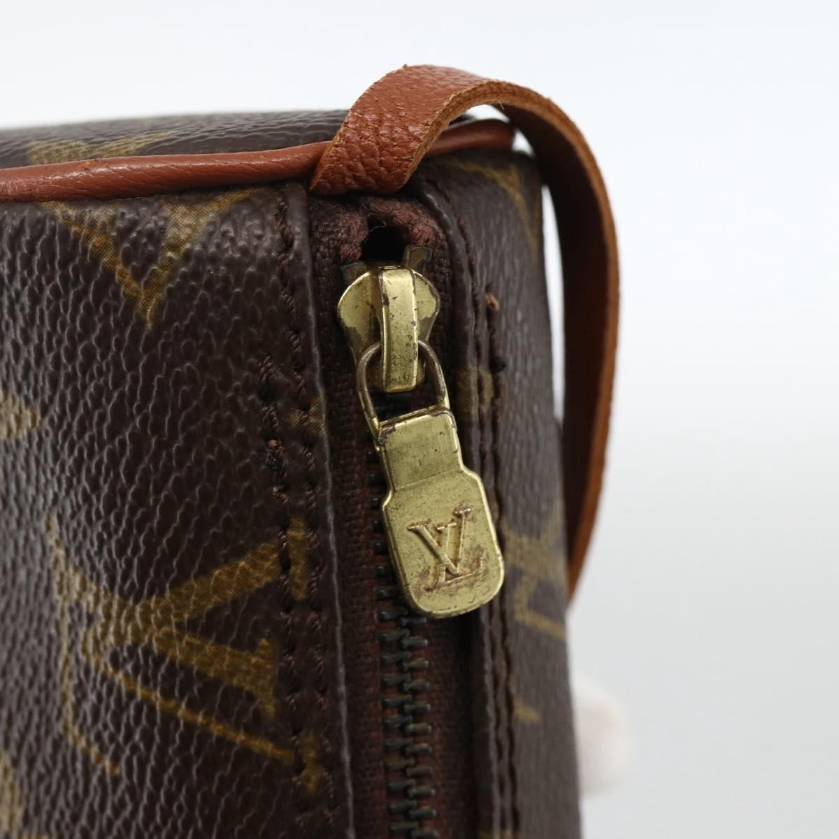 Louis Vuitton Papillon Pochette Monogram Canvas, BROWN, CANVAS, Clutche & pouche