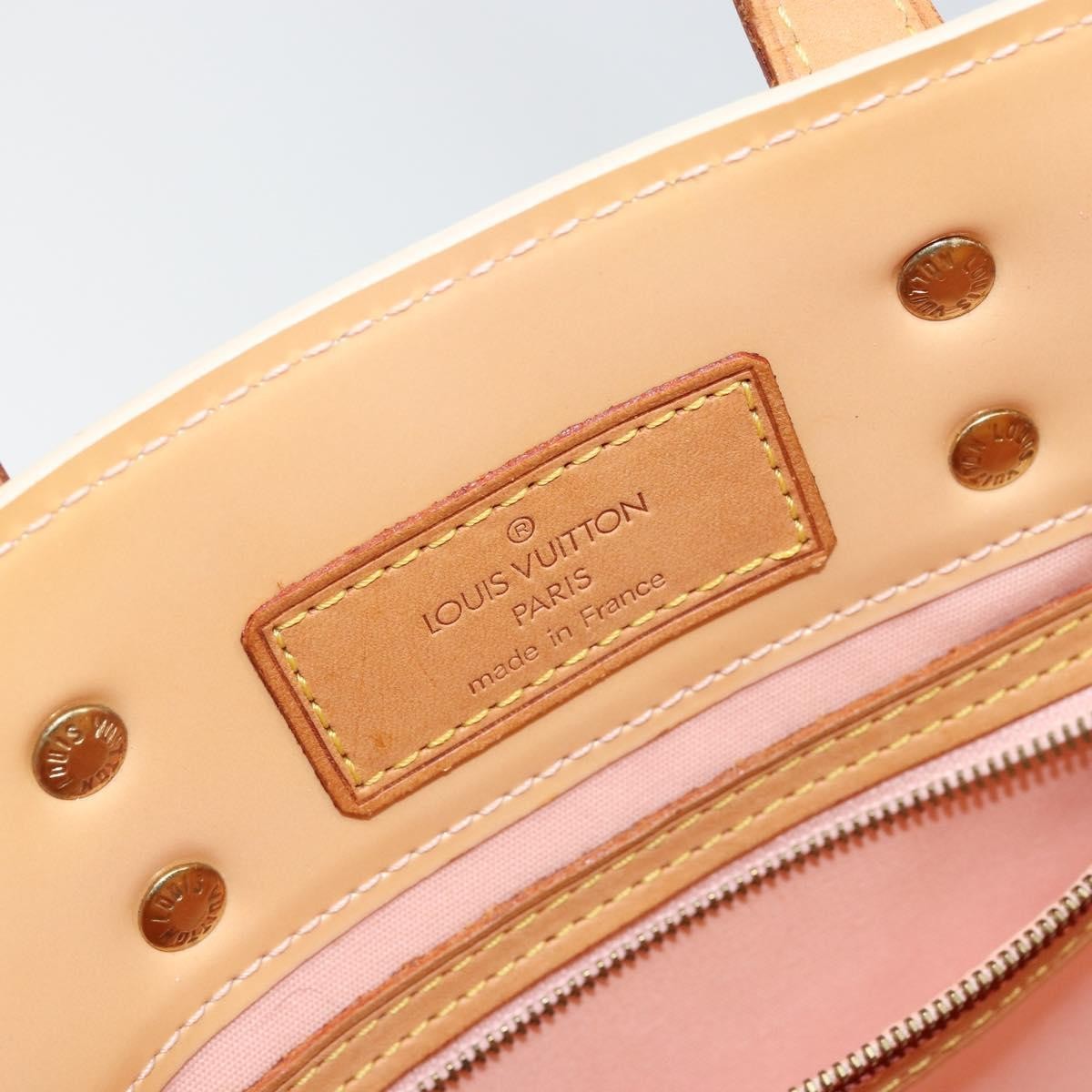 Louis Vuitton Reade Handbag Monogram Vernis, YELLOW, PATENT_LEATHER, Handbag