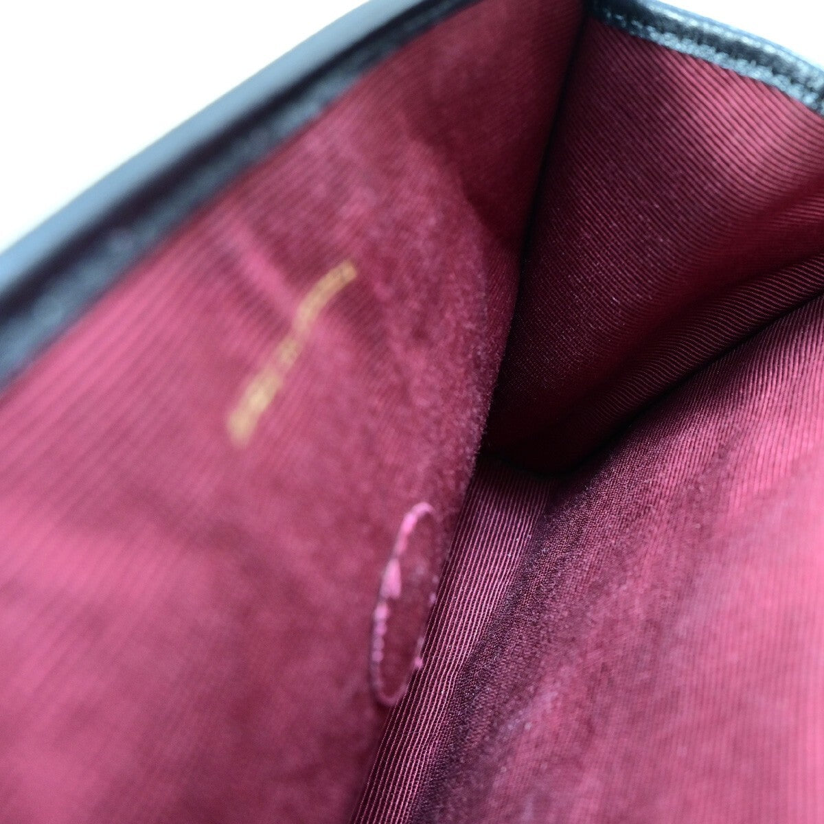 Chanel Vintage Round Flap Bag Quilted Lambskin, BLACK, LEATHER, Handbag