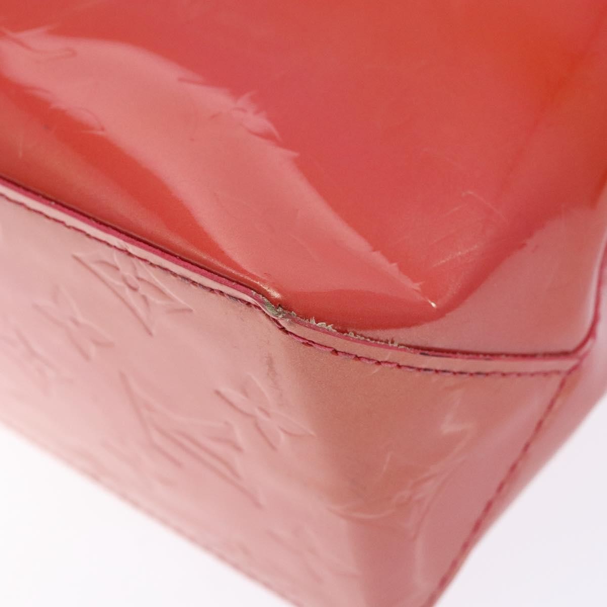Louis Vuitton Reade Handbag Monogram Vernis, PINK, PATENT_LEATHER, Handbag