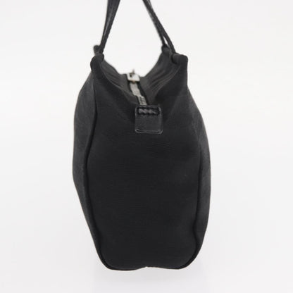 Fendi Vintage Handbag Canvas, Black, Canvas, Handbag