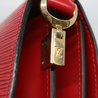 Louis Vuitton Friedland Shoulder Bag Epi Leather, RED, LEATHER, Shoulder bag