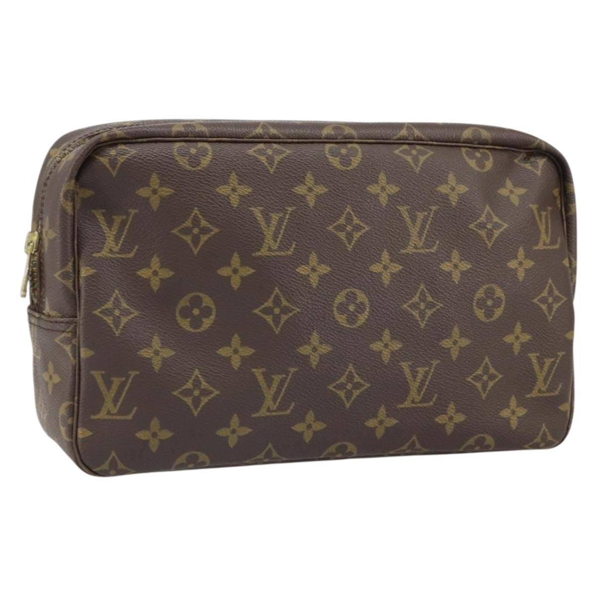 Louis Vuitton Trousse Toilette Monogram Canvas, BROWN, CANVAS, Clutche & pouche