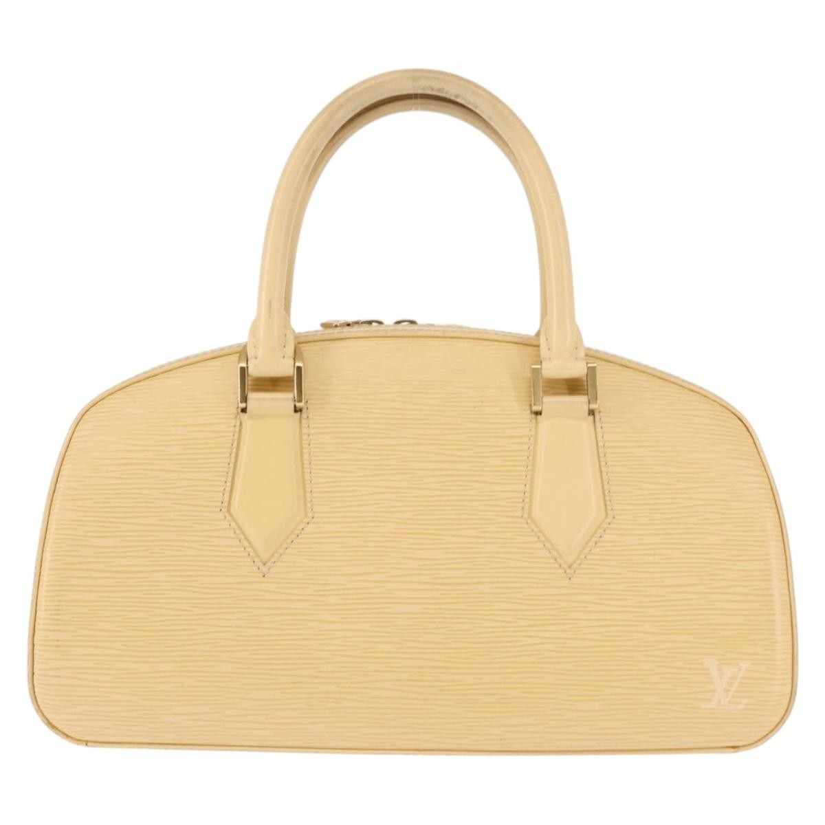 Louis Vuitton Jasmin Bag Epi Leather, BEIGE, LEATHER, Handbag