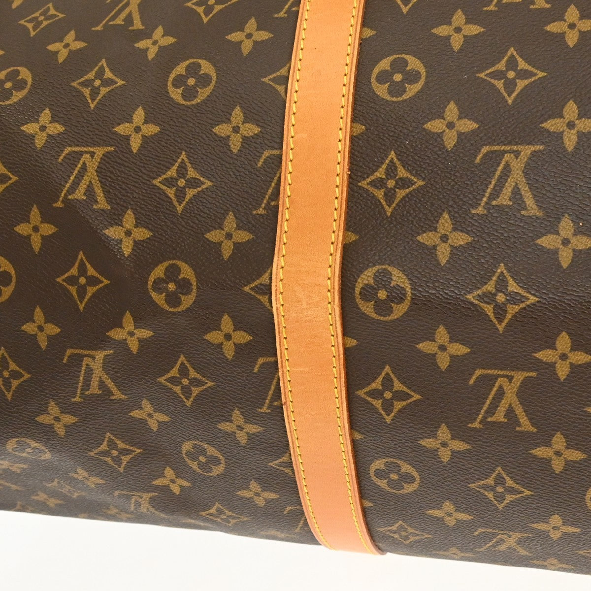 Louis Vuitton Keepall Bag Monogram Canvas, Brown, Canvas, Travel Bag