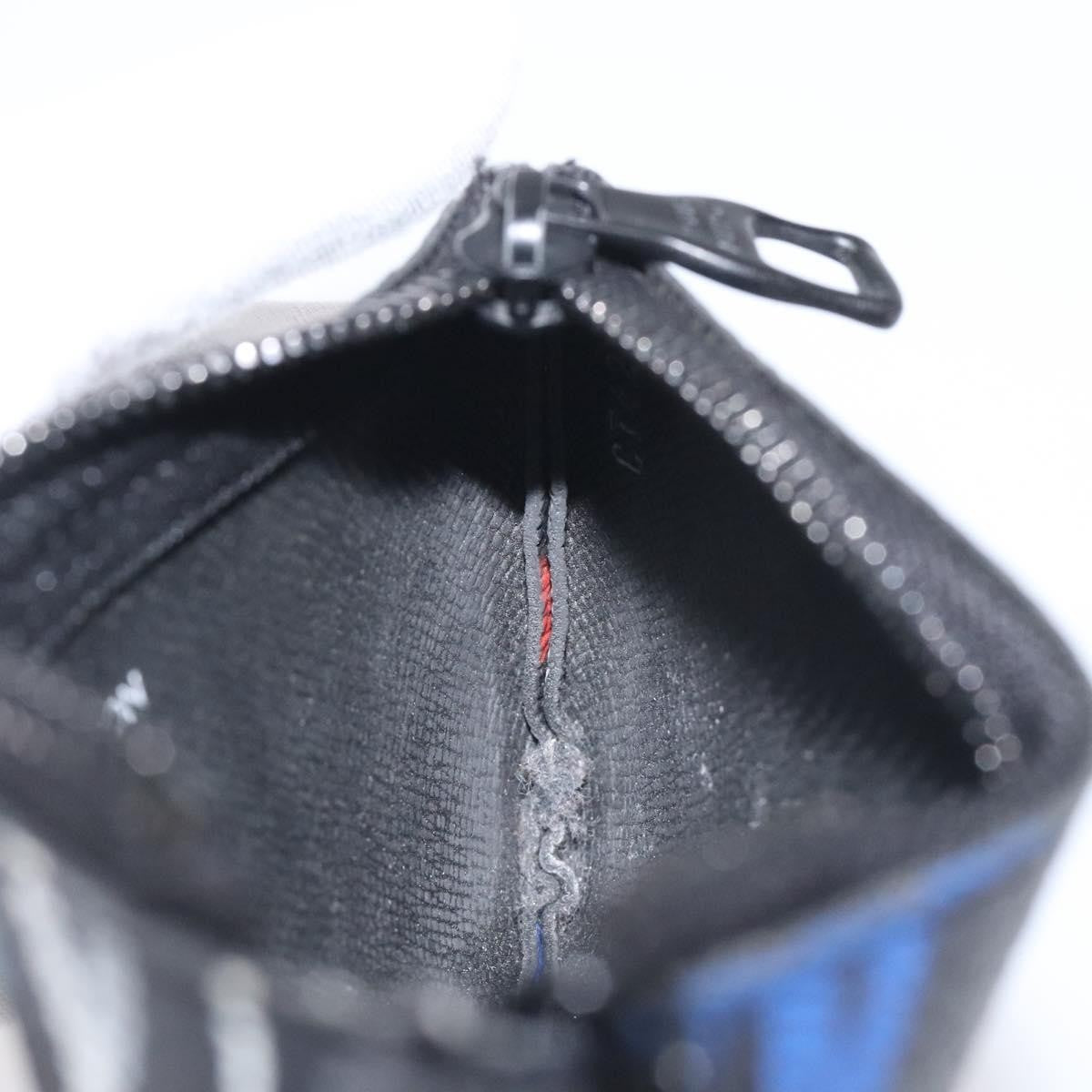 Louis Vuitton Pochette Clés Monogram Canvas, BLACK, CANVAS, Wallets