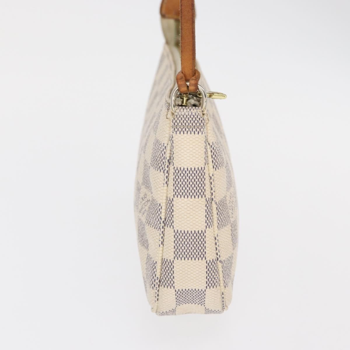 Louis Vuitton Pochette Accessoires NM Damier, BEIGE, CANVAS, Clutche & pouche