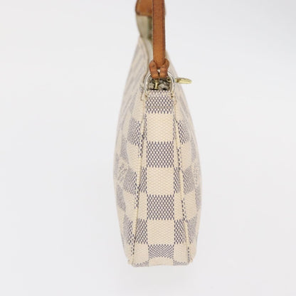 Louis Vuitton Pochette Accessoires NM Damier, BEIGE, CANVAS, Clutche & pouche